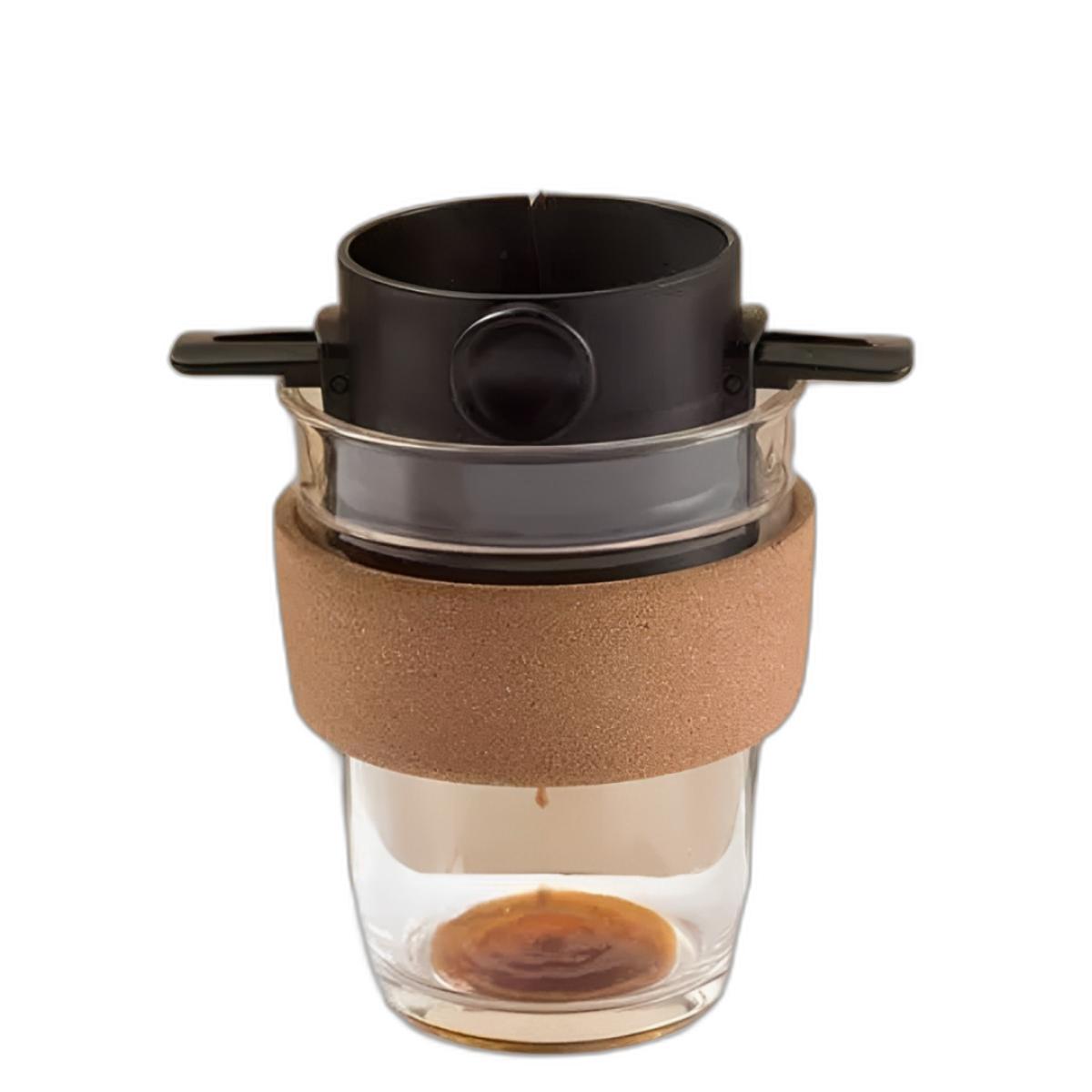 Miniatura Coador Reutilizável De Café Para Uso Individual E Viagens