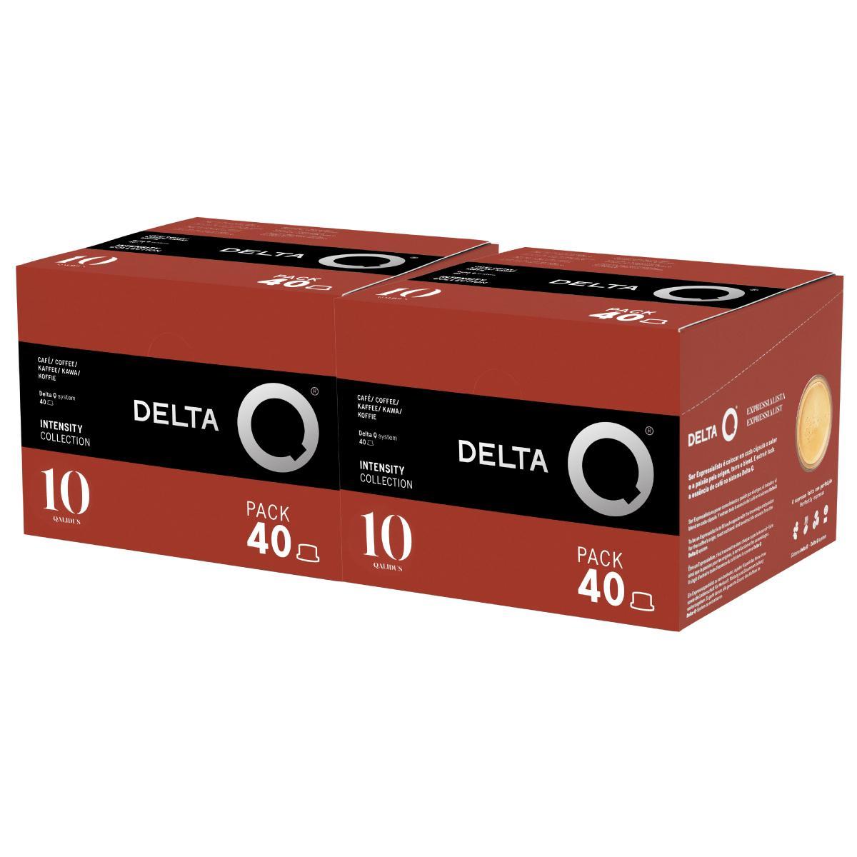 Miniatura Kit Pack 80 Cápsulas De Café Delta Q Cafeteira