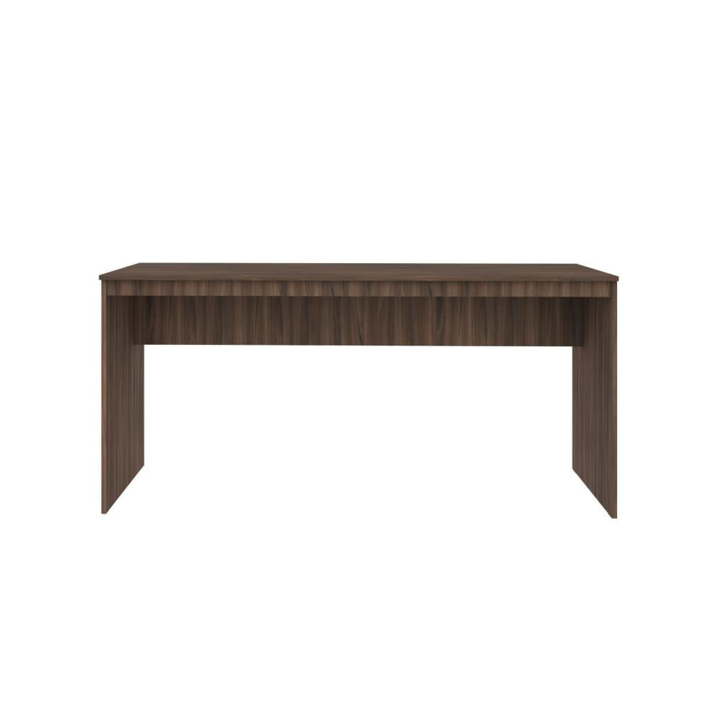 Miniatura Mesa para Escritório Diretor 160cm Turim Espresso Móveis Nogal