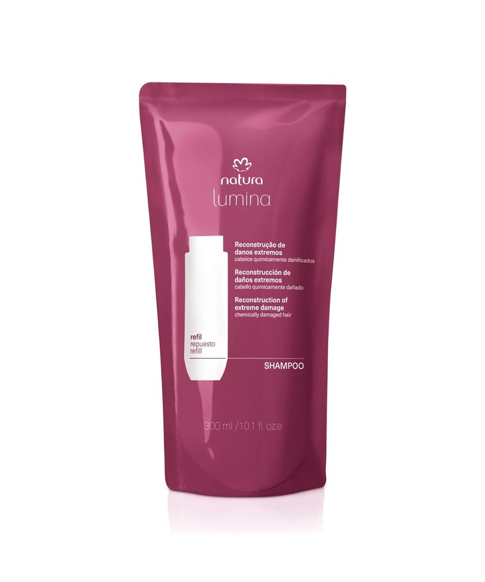 Miniatura Refil Natura Lumina Shampoo Reconstrução Danos Extremos 300ml