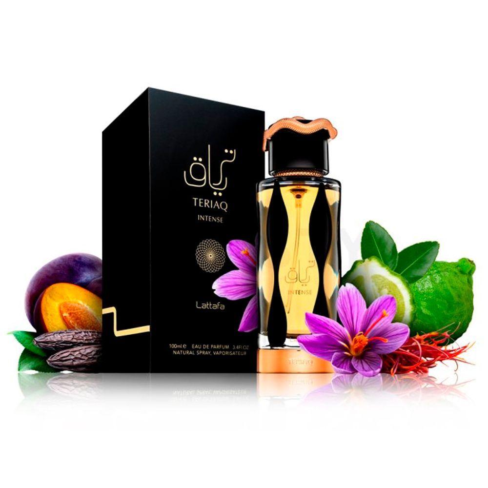 Miniatura Perfume Teriaq Lattafa Intense Edp Unissex 100ml
