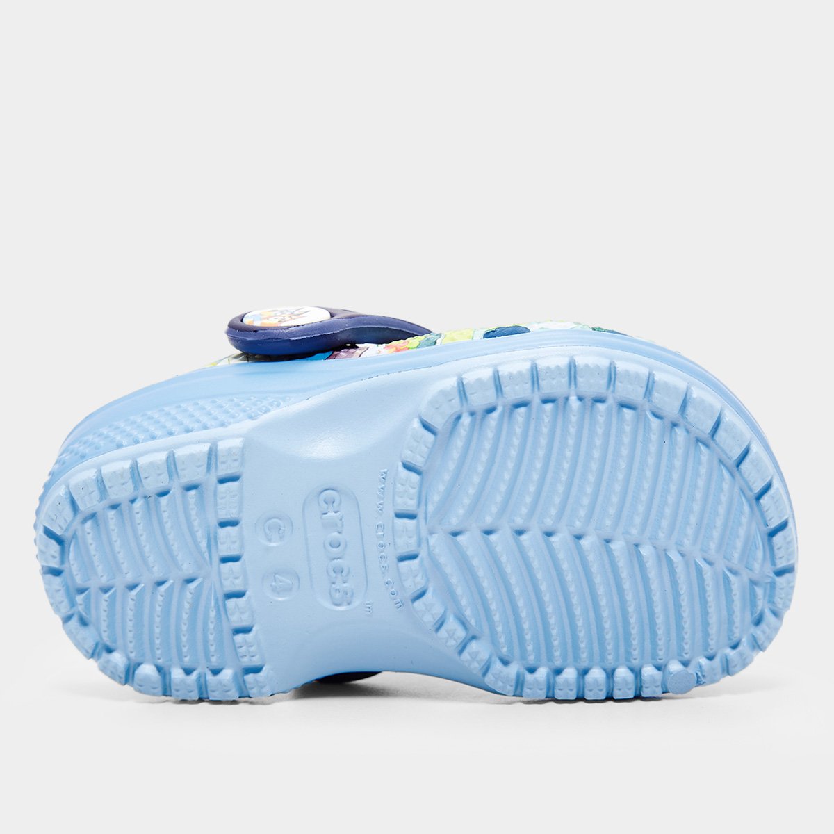 Miniatura Crocs Infantil Bluey Clog T Menino Azul - 24