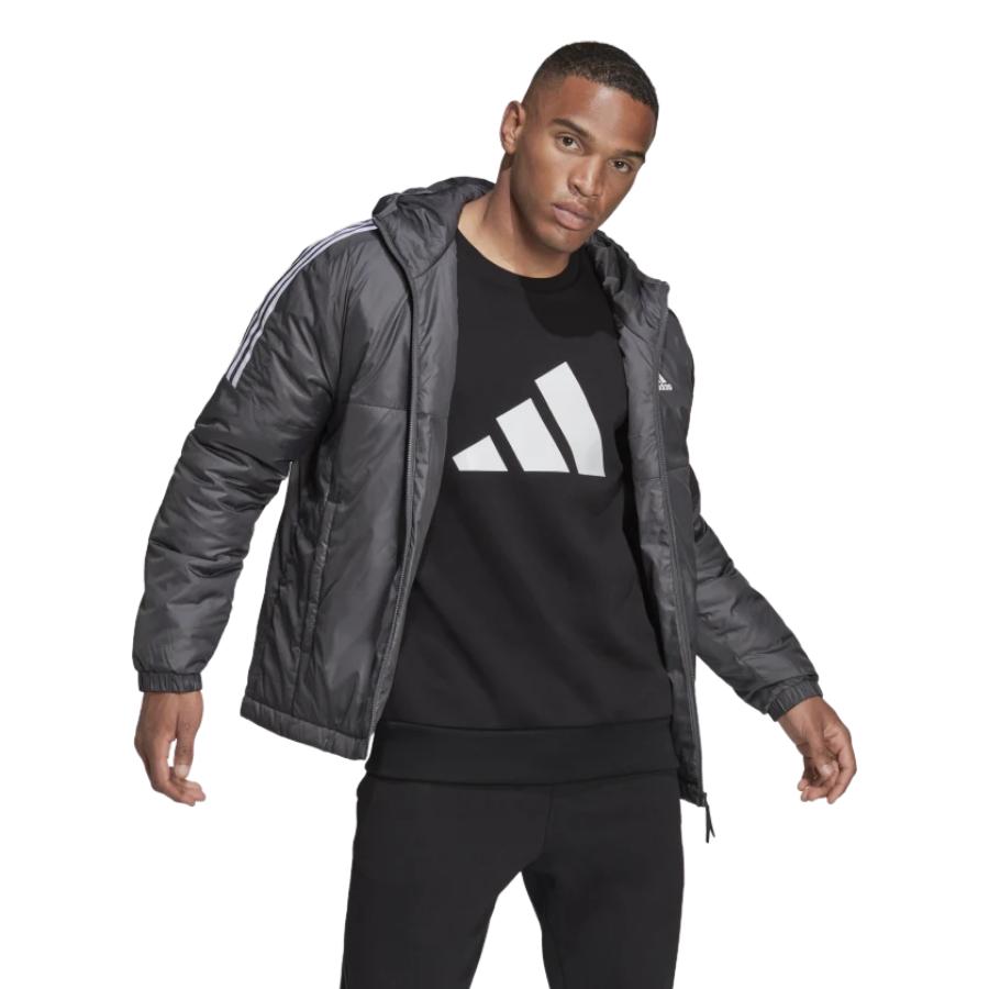 Miniatura Jaqueta Adidas Essentials Insulated Masculina CINZA - G