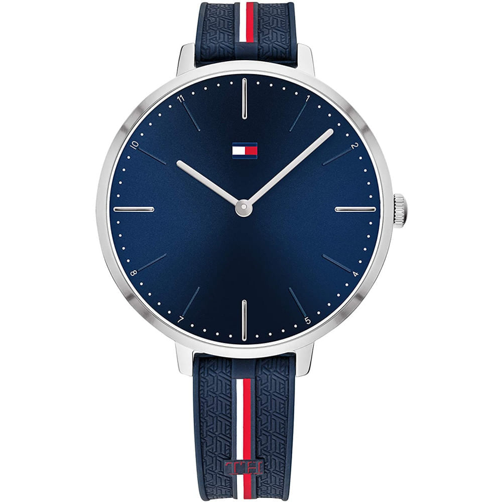 Miniatura Tommy Hilfiger 1782154 Relógio Masculino Analógico Original Q uartzo Azul