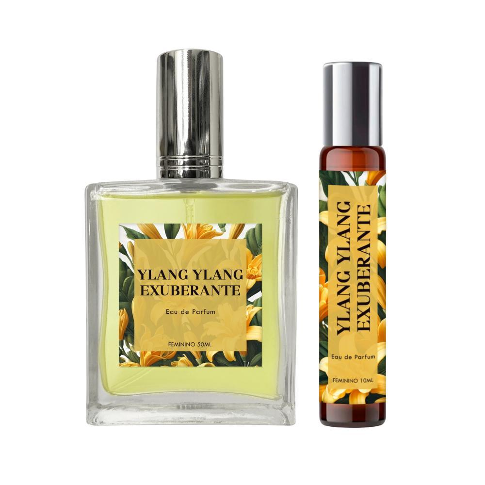 Miniatura Perfume Ylang Ylang Exuberante Feminino 50Ml + Roll On 10Ml