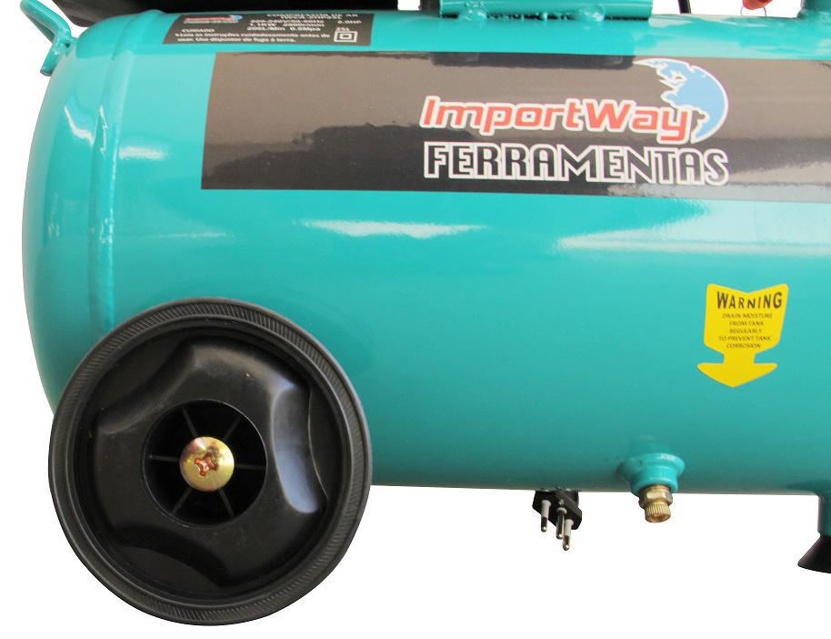 Miniatura Compressor De Ar Elétrico Pistão 2.0 Hp 25 Litros 220V