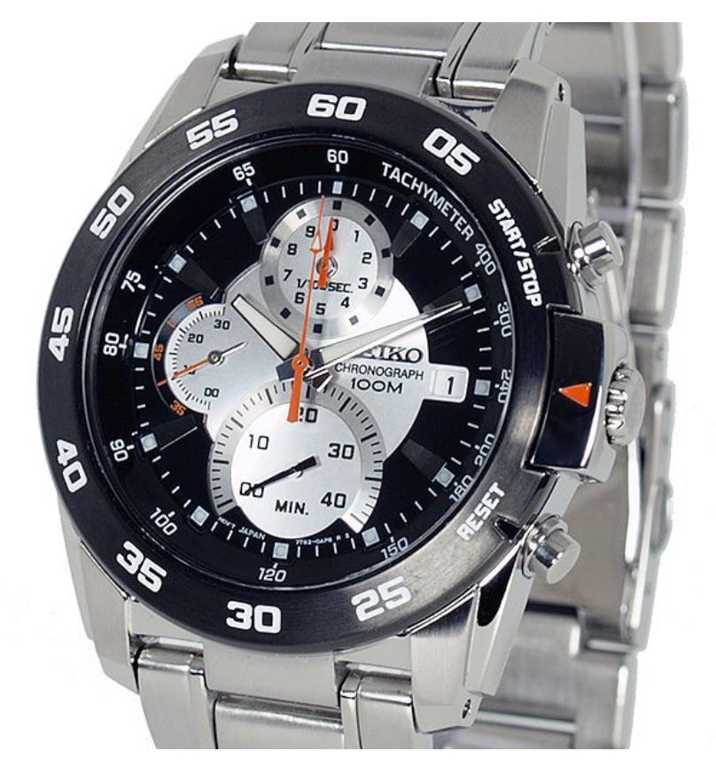 Miniatura Relógio Seiko Criteria Retrograde Chrono Spc025P1