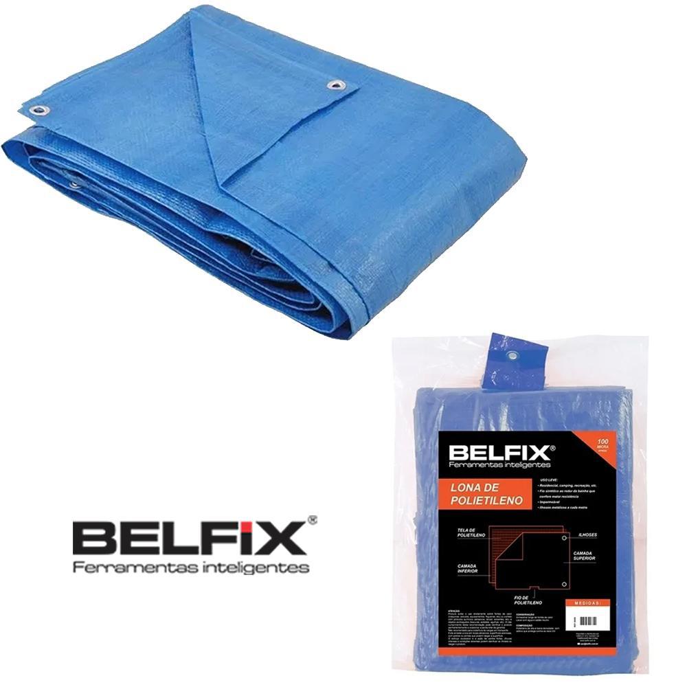 Miniatura Lona Multiuso 3x3 Azul BelFix