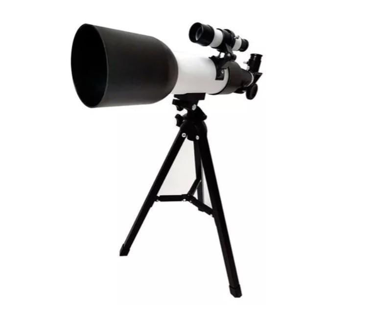 Telescópio Astronômico Refrativo 60mm 360mm 90x com Tripé
