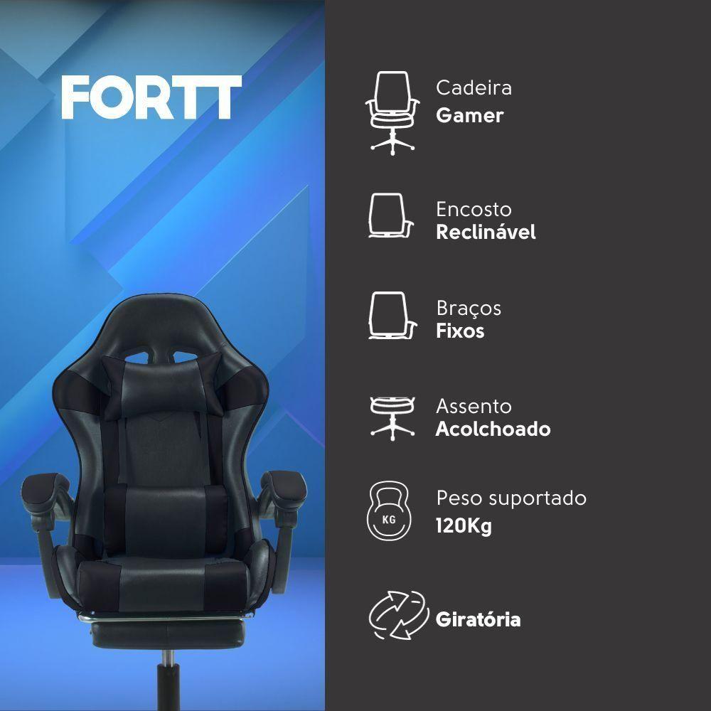 Miniatura Cadeira Gamer Snake Lancaster Preta - Cgf001-p