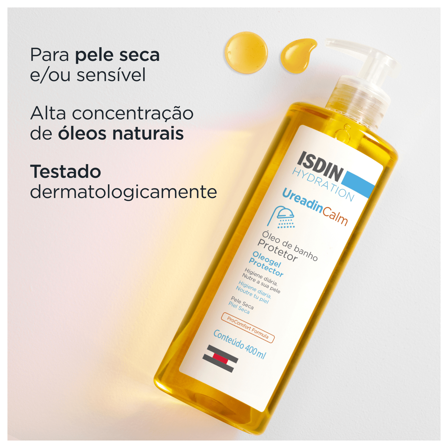 ISDIN Hydration Ureadin Calm - Óleo de Banho 400ml