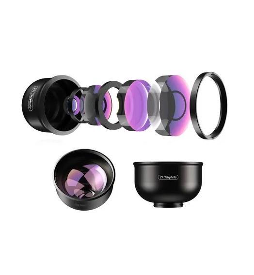 Miniatura Lente Teleobjetiva Para Celular 4K Premium Desfoque De Fundo