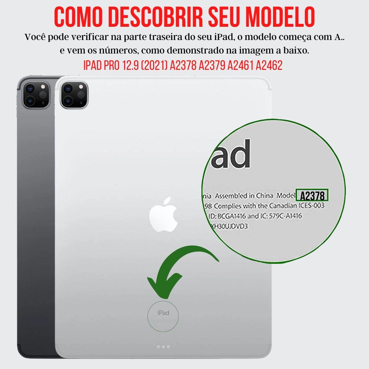 Película Protetora Vidro Temperado Ipad Pro 12.9 A2378 A2379