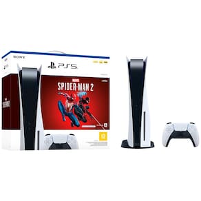 Miniatura Console Playstation 5 Bundle + Jogo Spider Man 2