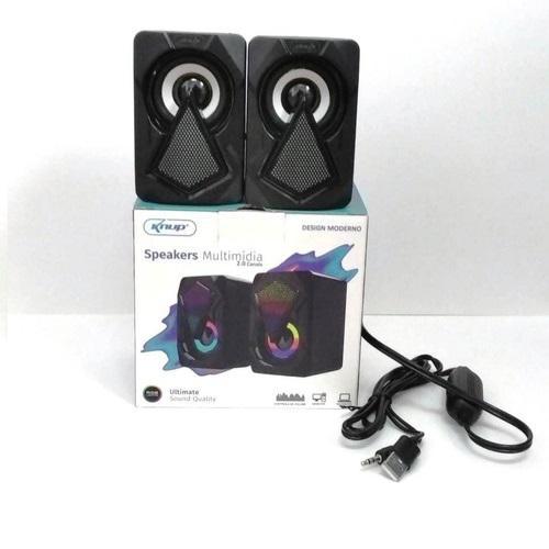 Caixa De Som Para Pc/notebook 6w Kp-ro800 - Knup