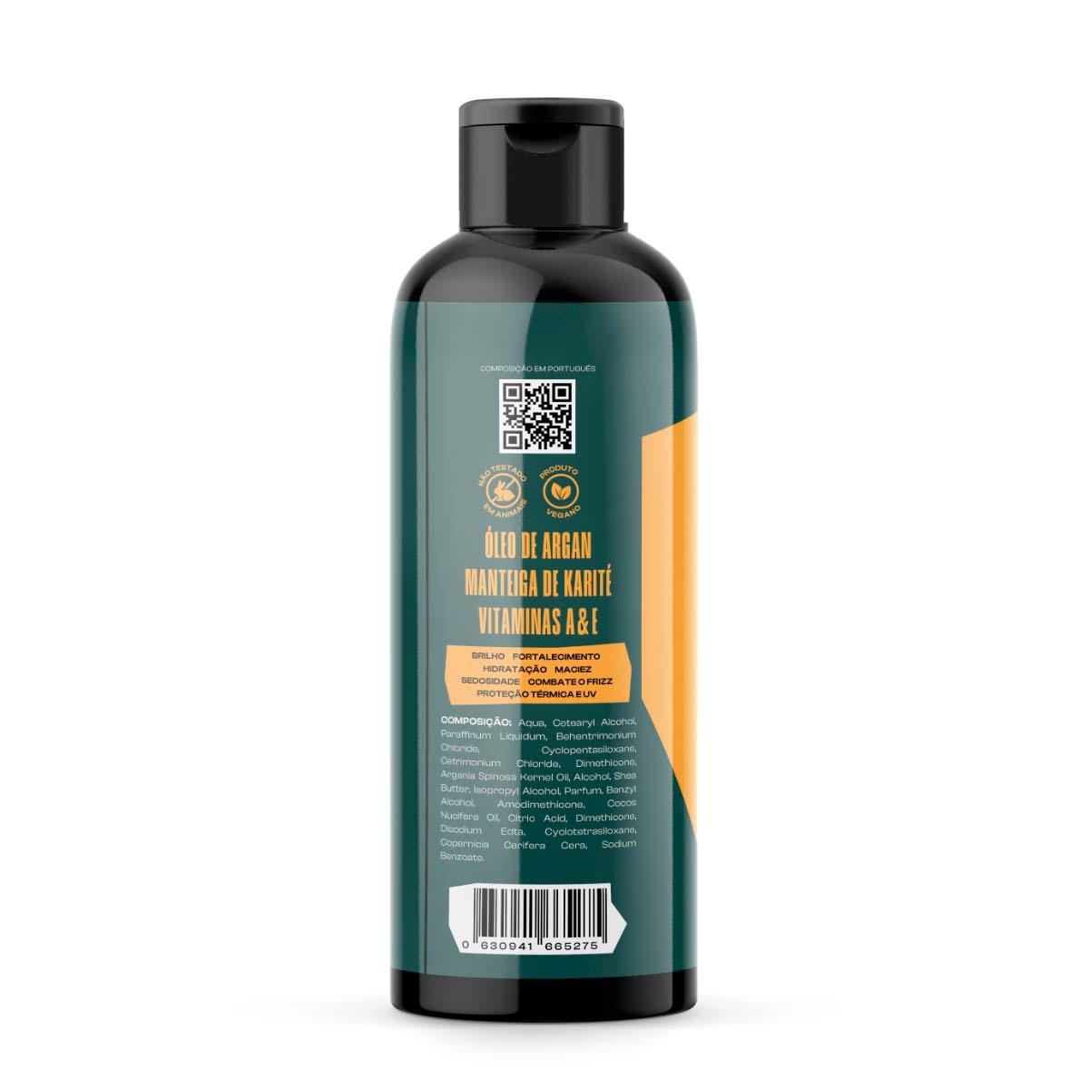 Miniatura Leave-In Para Cabelo Masculino Finalizador 120G Vigor Partiu