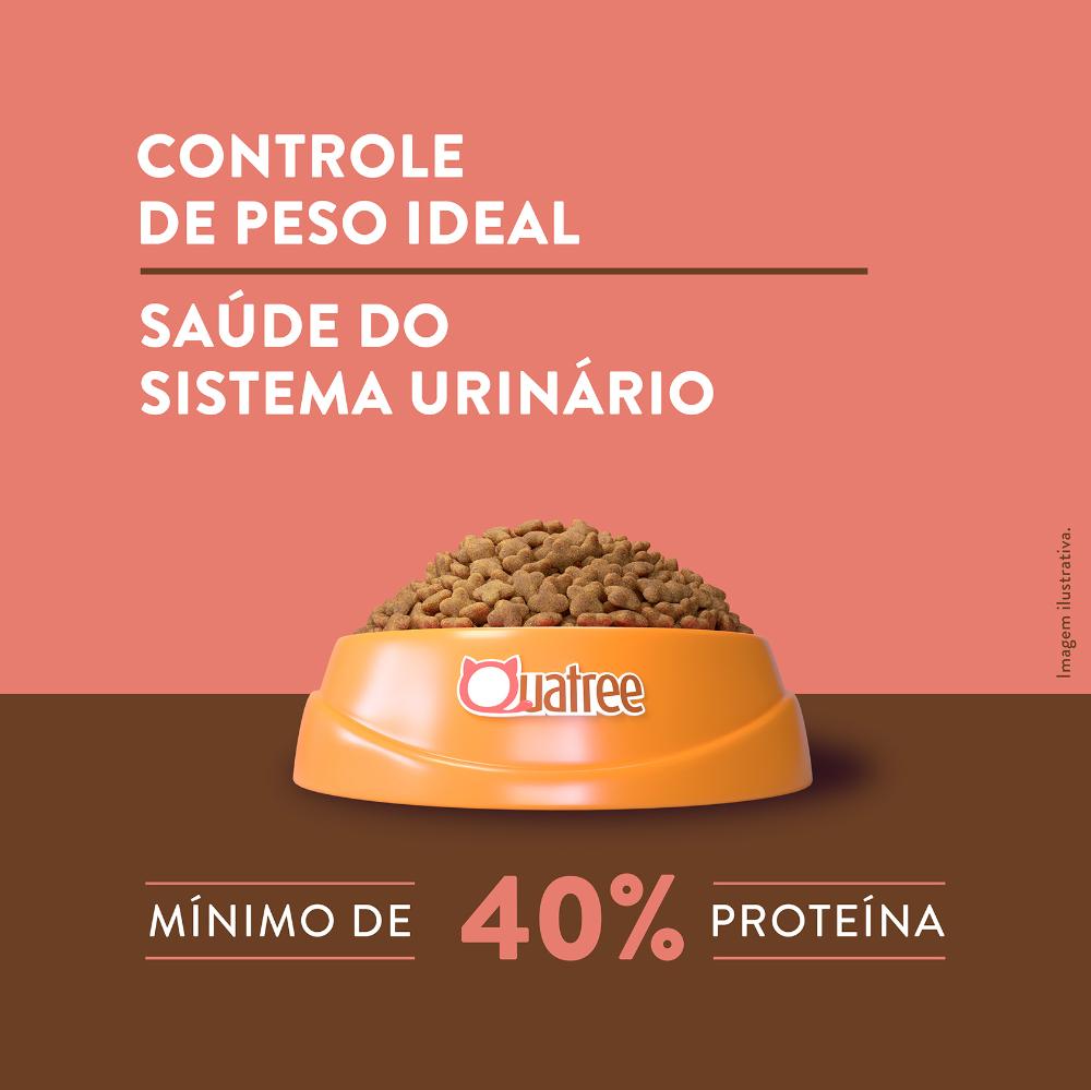 Miniatura Ração Seca Quatree Supreme Salmão e Batata Doce para Gatos Castrados - 10,1 Kg