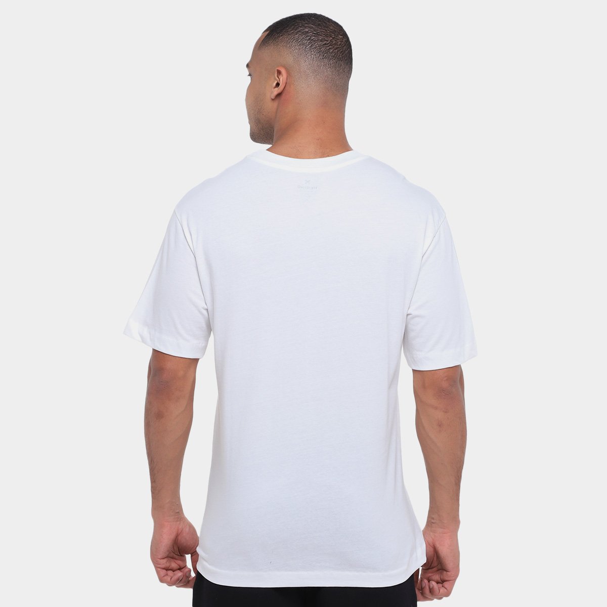 Miniatura Kit Camiseta Hering 2 Peças Masculino Preto+Branco - G