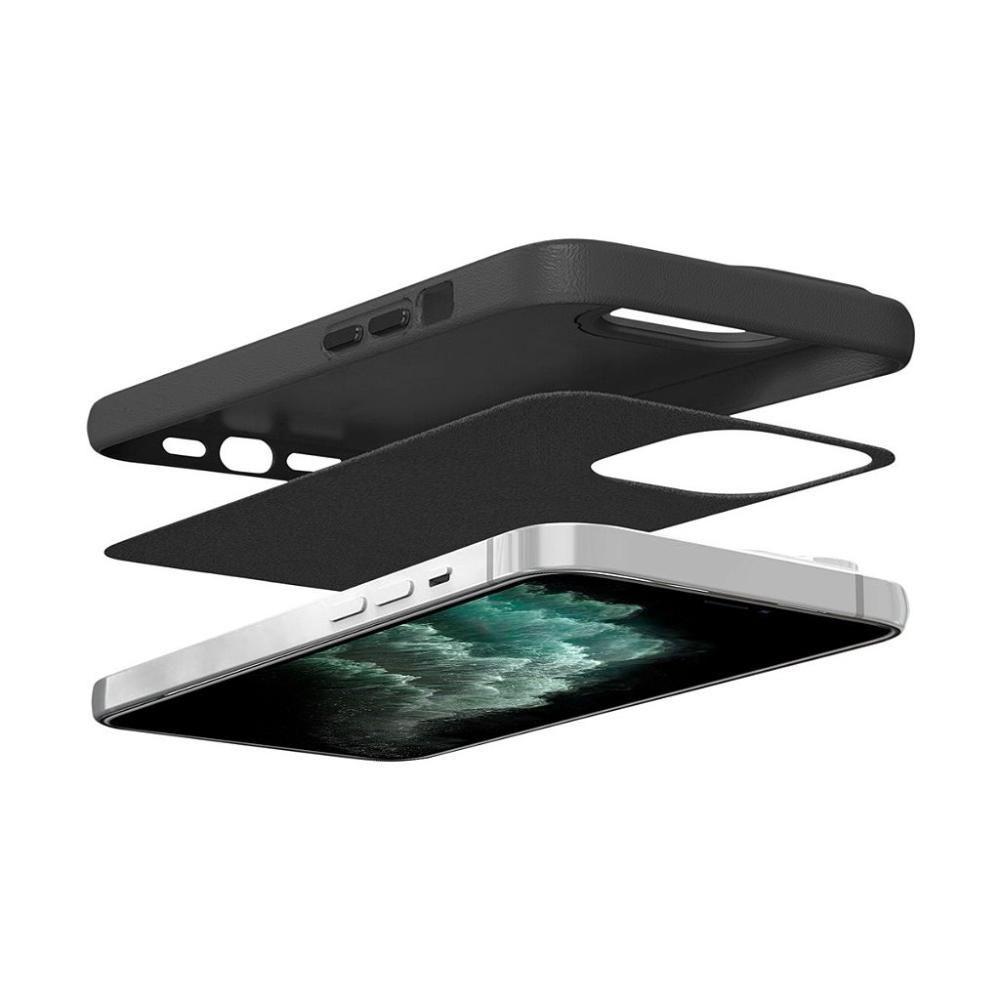 Miniatura Capa Para Iphone 11 Pro Max - Couro Dual Preta - Gshield