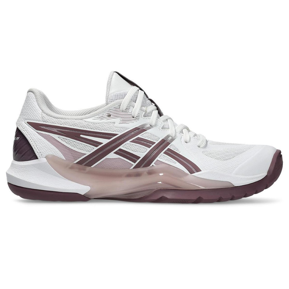 Miniatura Tênis Asics Powerbreak Ff Feminino Branco+Roxo - 35