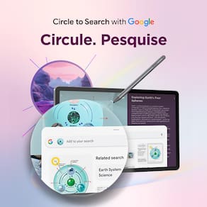 Tablet Lenovo Idea Tab 11” Android 15 ZAFR0856BR MediaTek D6300 Wi-Fi 128GB 8MP Caneta Capa Protetora Luna Grey