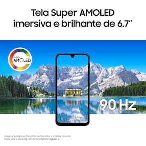 Smartphone Samsung Galaxy A17 5G 256GB 6,7” Super AMOLED Câmera Tripla 50MP IA Gemini Azul