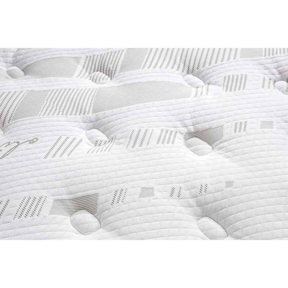 Cama Box King: Colchão Molas Ensacadas Herval Imperatore Gold C1655 + Base Crc Suede Gray (193x203x34)
