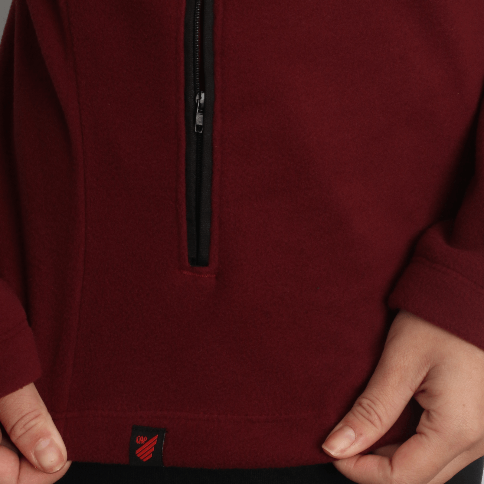 Miniatura Jaqueta Feminina Microsoft Athletico Bordo e Preto TAM G