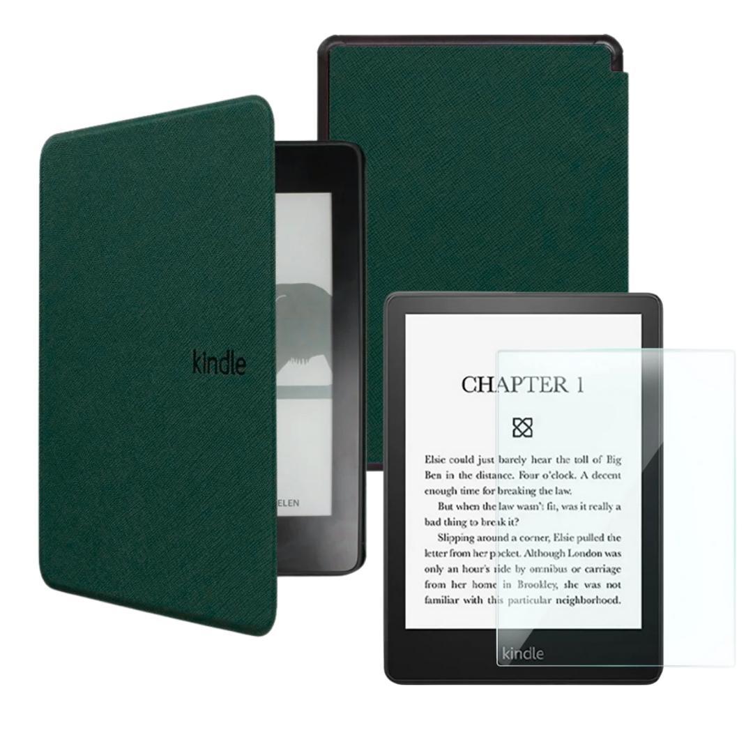 Miniatura Capa Para Kindle 11 Geração 2022 Material Sintético + Vidro