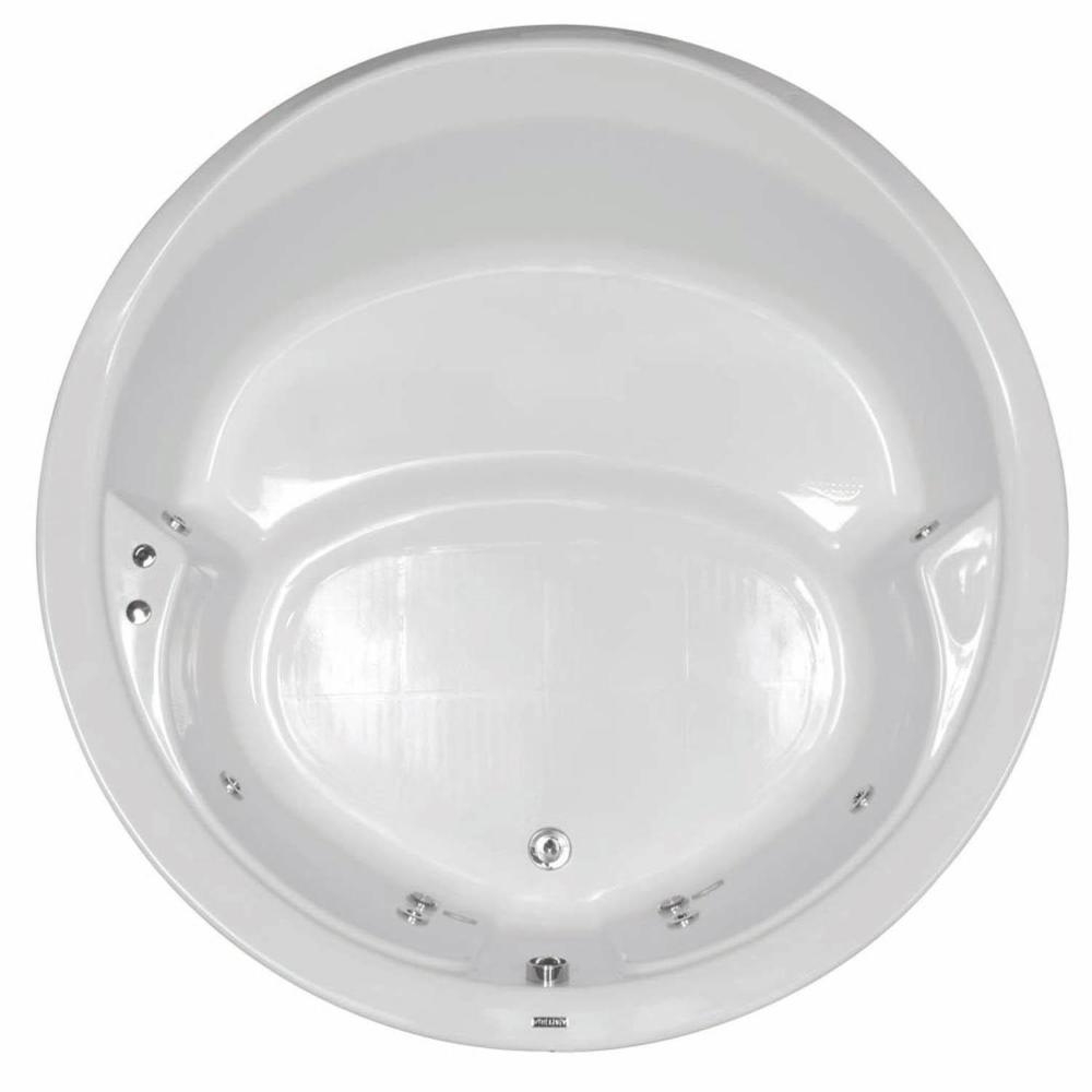 Miniatura Banheira Hidromassagem Astra Firenze Luxo 180cmx180cmx45cm - 04 Jatos Gel Coat P4 Sem Aquecedor 220V