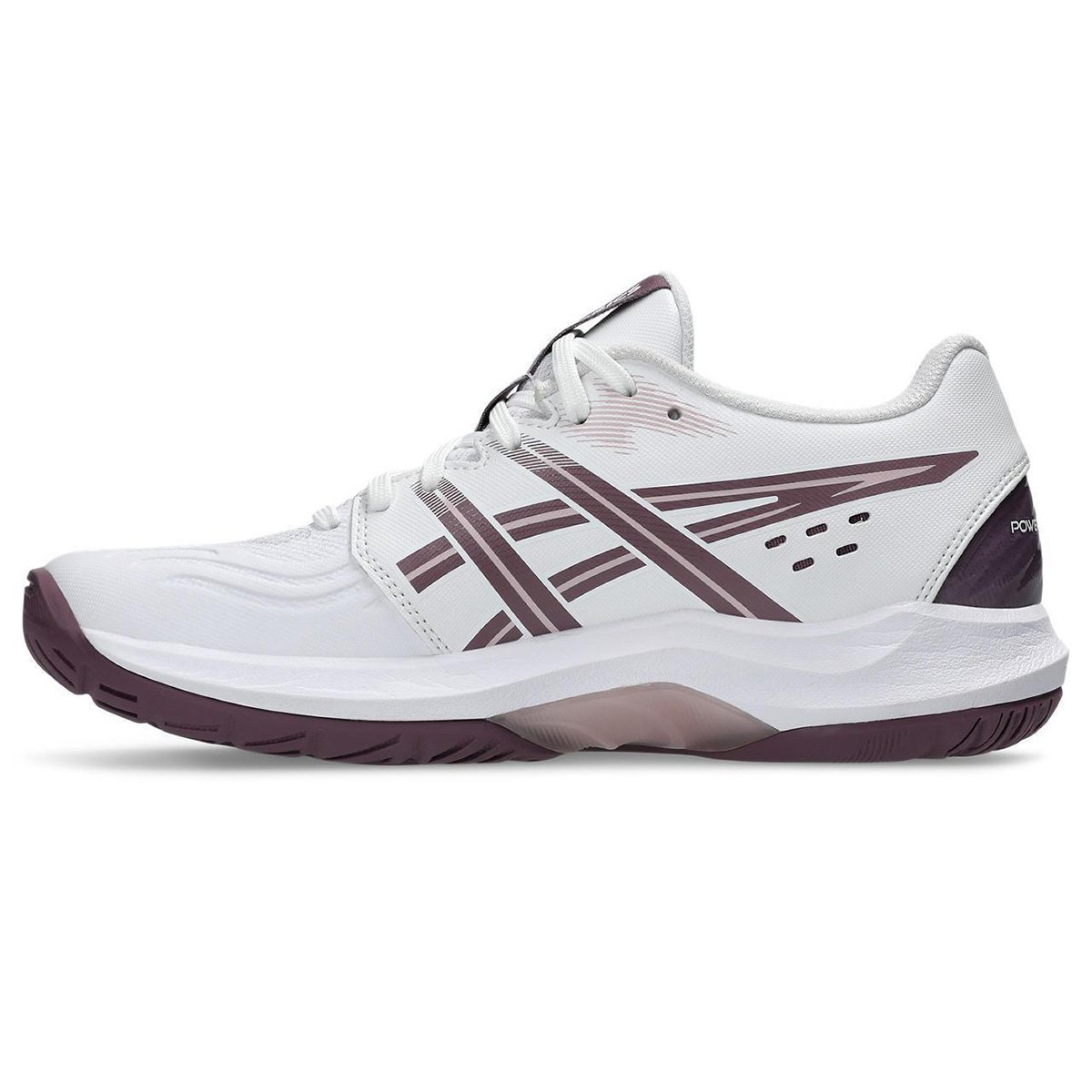 Miniatura Tênis Asics Powerbreak Ff Feminino Branco+Roxo - 35