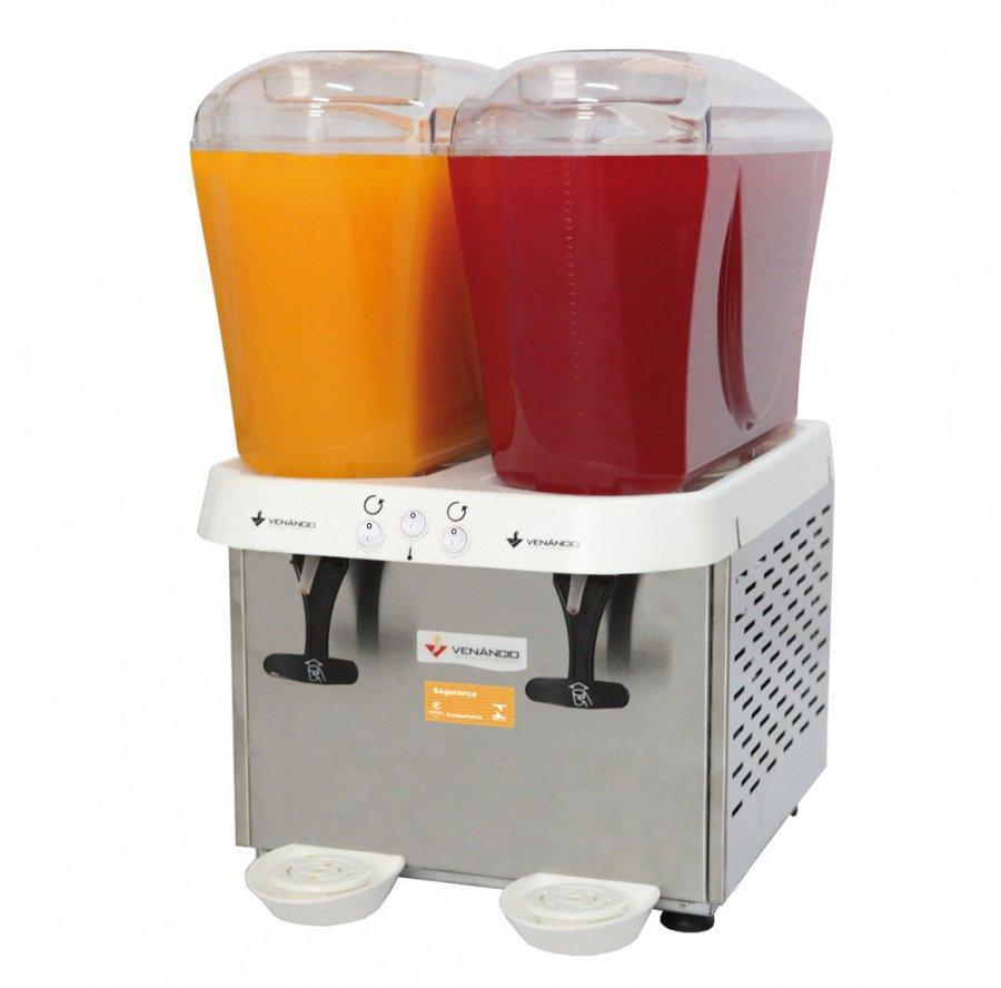 Miniatura Máquina De Suco Refresqueira Venâncio 2 Cubas 16L 127V