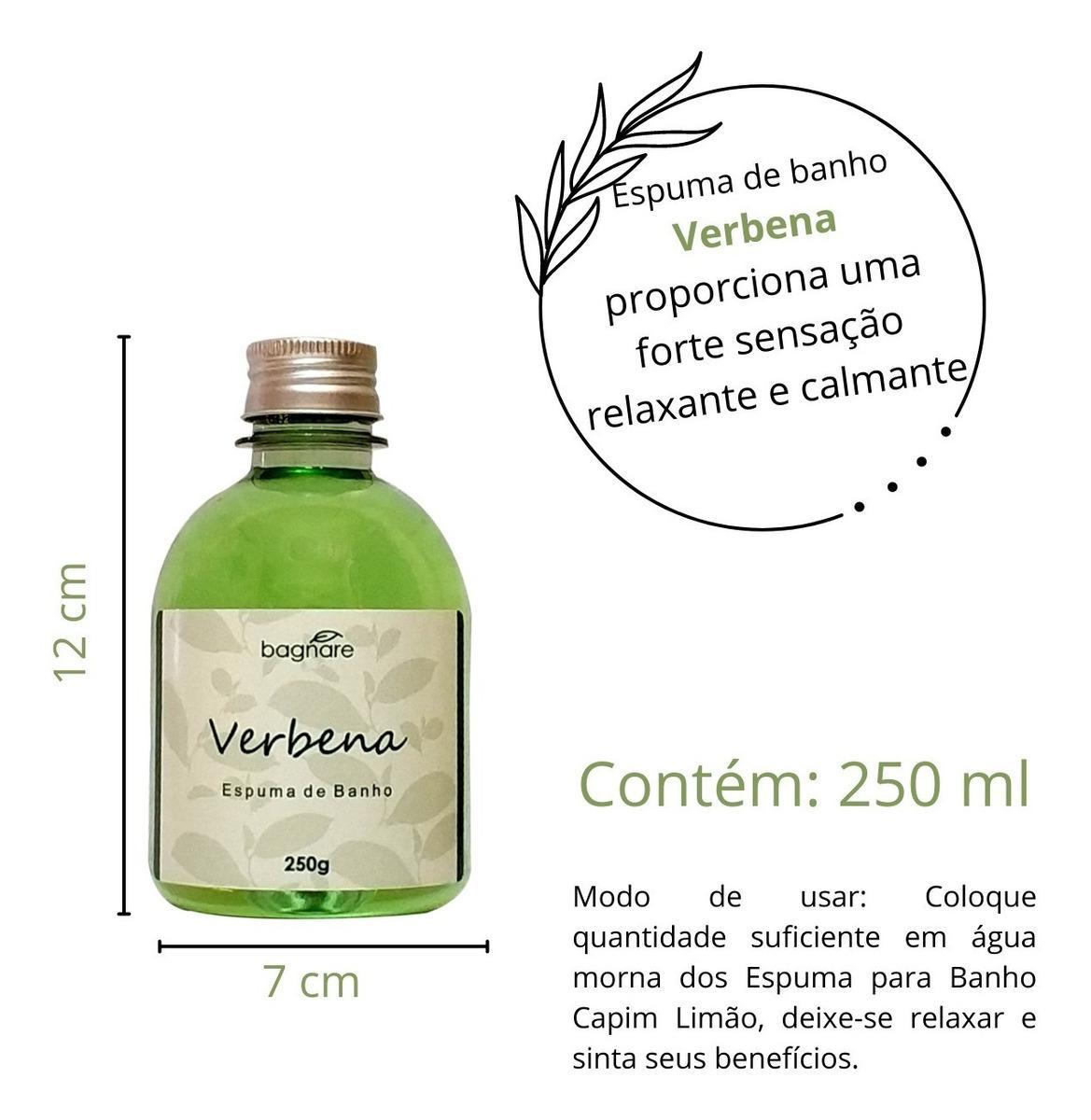 Miniatura Sais Para Banho E Espuma Para Banheira Lavanda E Verbena
