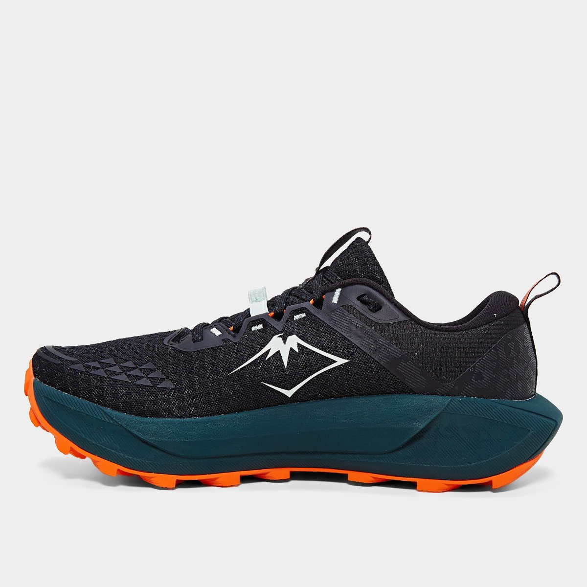 Miniatura Tênis Asics Gel-Trabuco 13 Masculino Preto+Laranja - 39