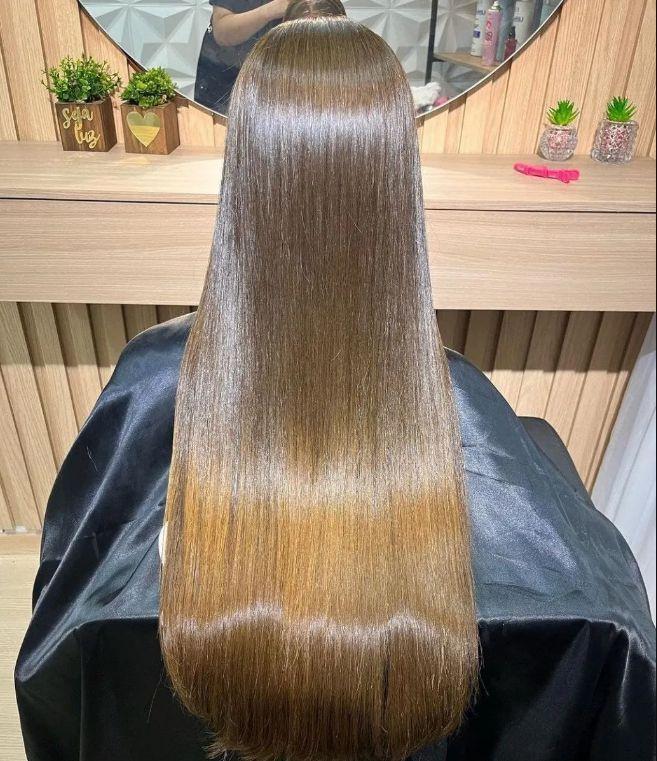 Liso Perfeito Orgânica 1 Litro Nuance + Kit Aplicação