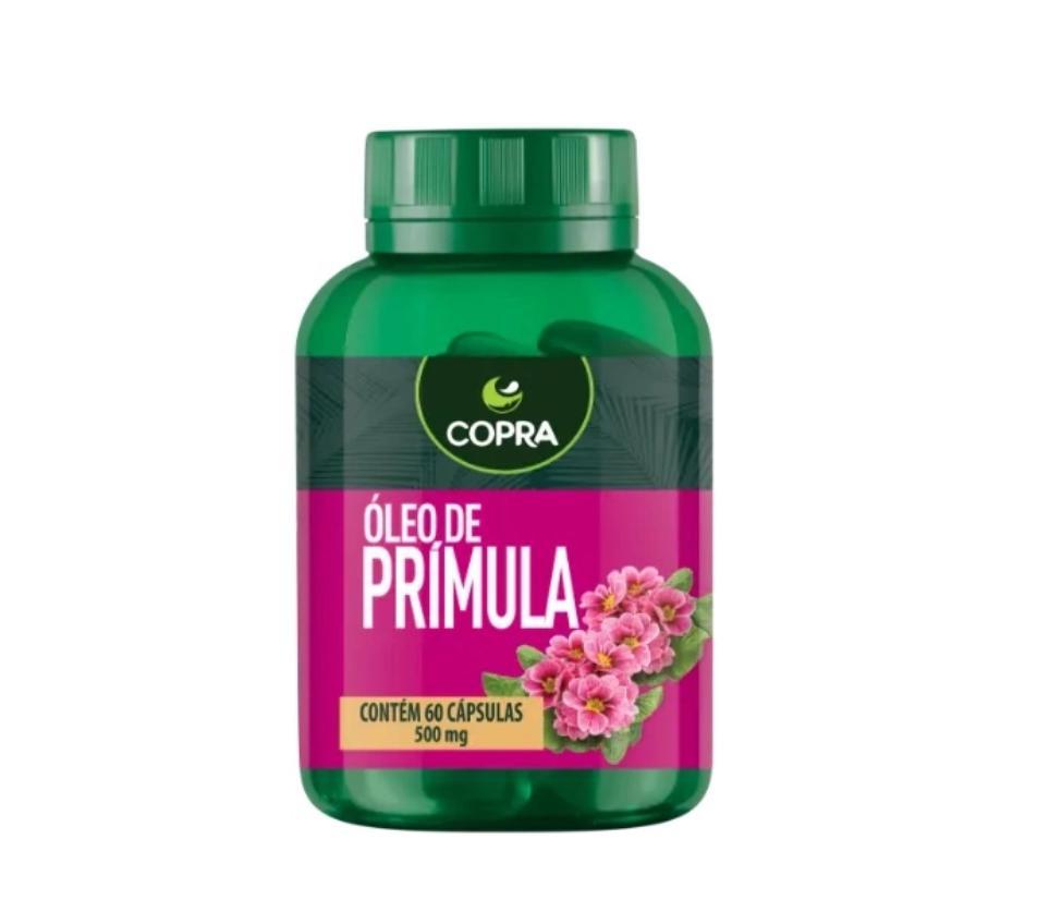Miniatura Óleo De Prímula Copra Contendo 60 Cápsulas De 500 Mg Cada