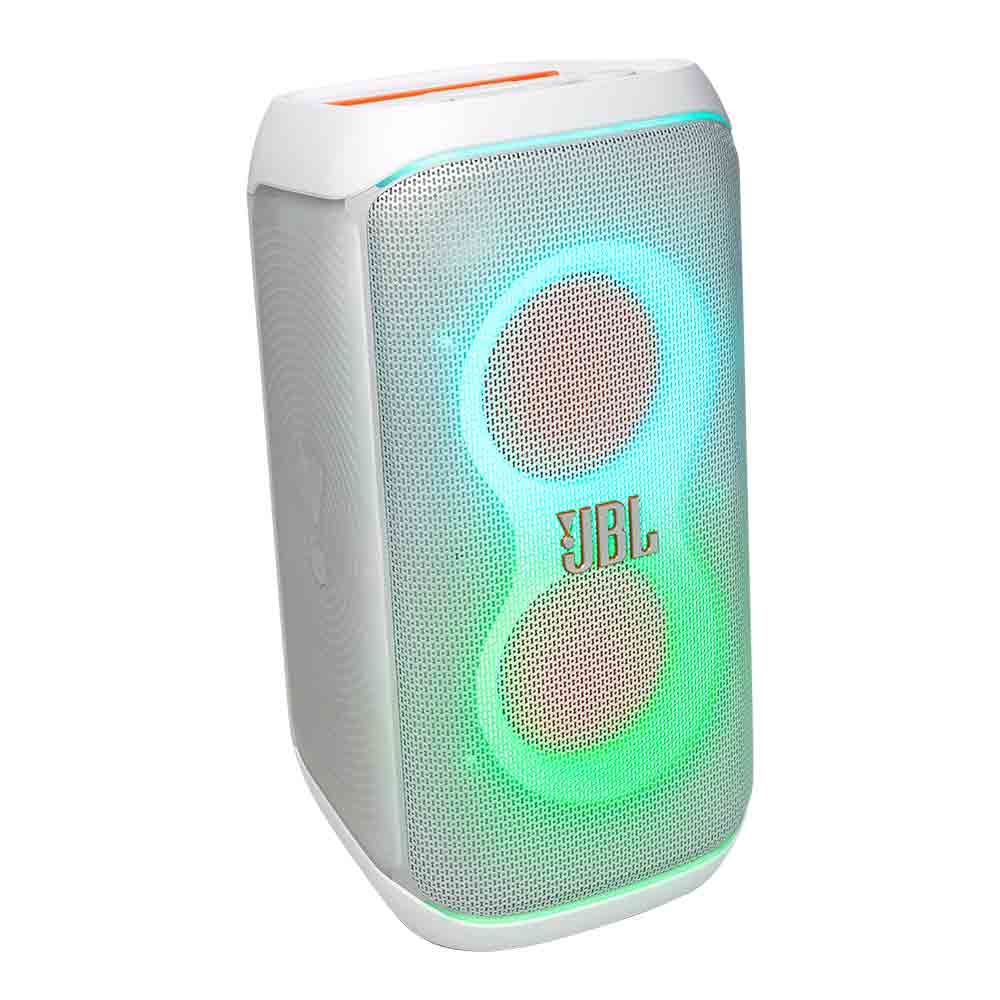 Miniatura Caixa Bluetooth JBL BATTERY 200 de Polímero íon-lítio de 34 Wh Branco e Laranja - JBLPBCLUB120SWBR Bivolt