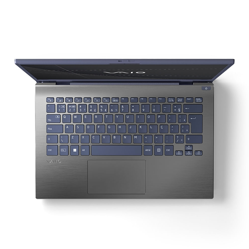 Notebook VAIO® F14 Intel® Core i5-1334U Windows 11 Home 16GB RAM 512GB SSD 14'' Full HD IPS com Fingerprint Cinza Escuro