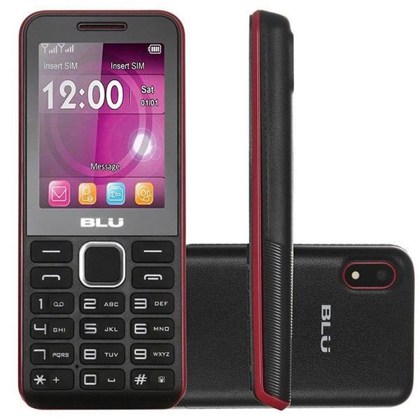 Miniatura Celular Desbloqueado Blu Tank Ii T193 Com Bluetooth E Câmera Palevioletred. - Celular - Blu - 24 mb - T193 - Blu tank ii - Dual chip - Desbloqueado - 2.4"