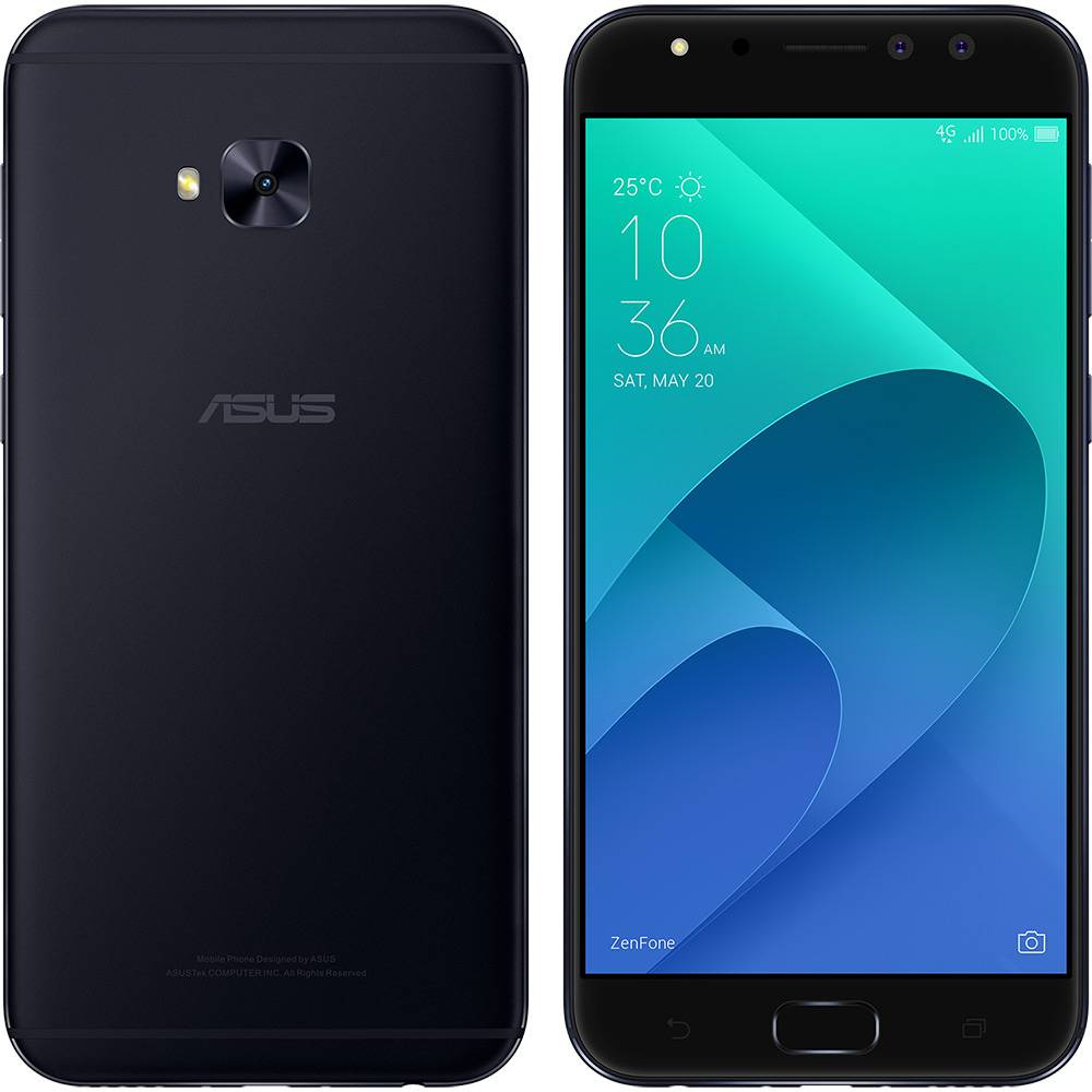 Miniatura Smartphone Asus Zenfone 4 Selfie Pro Preto Tela 5.5"