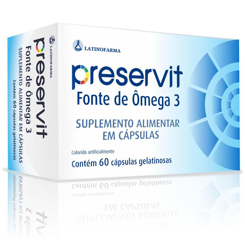 Miniatura Preservit C 60 Capsulas Gel