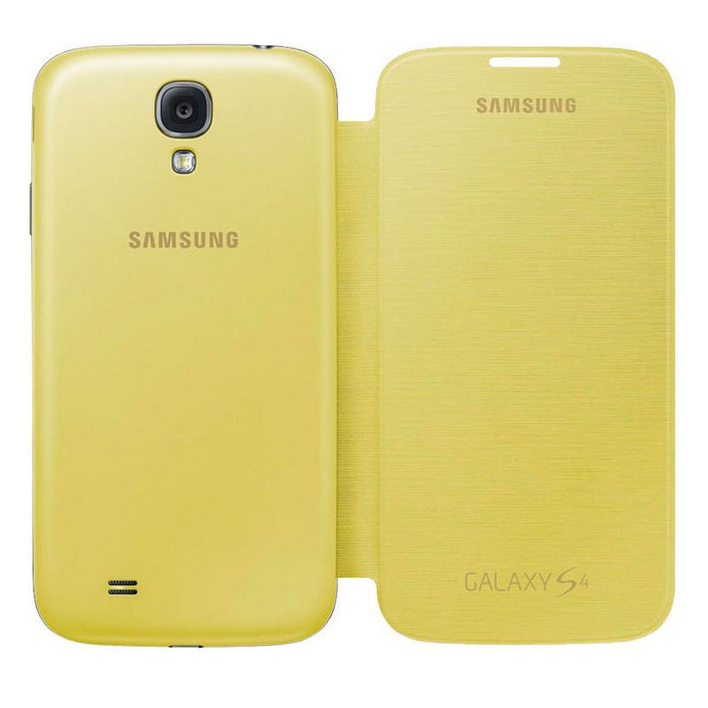 Miniatura Capa Capinha Samsung Galaxy S4 I9005 Flip Cover - Amarela