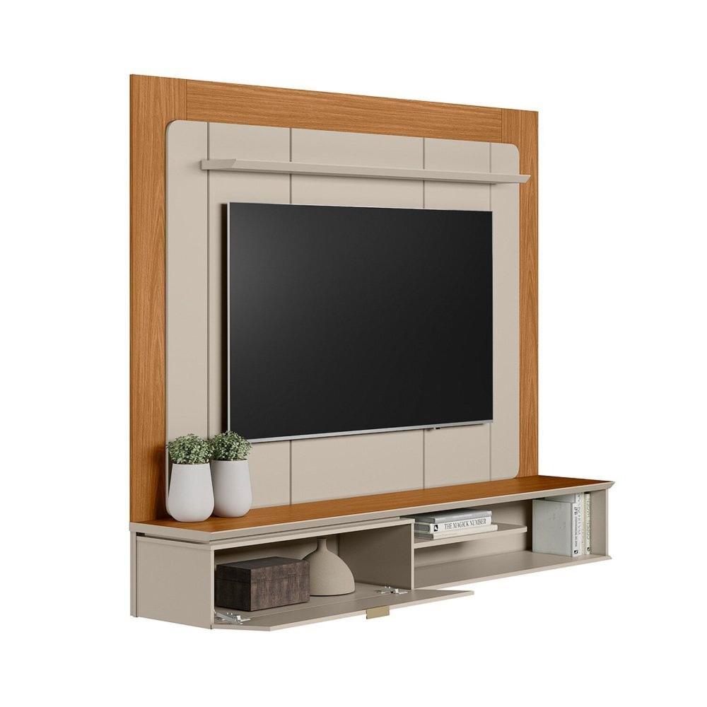 Miniatura Painel Home para Tv até 65” Lugano Nature/Off White