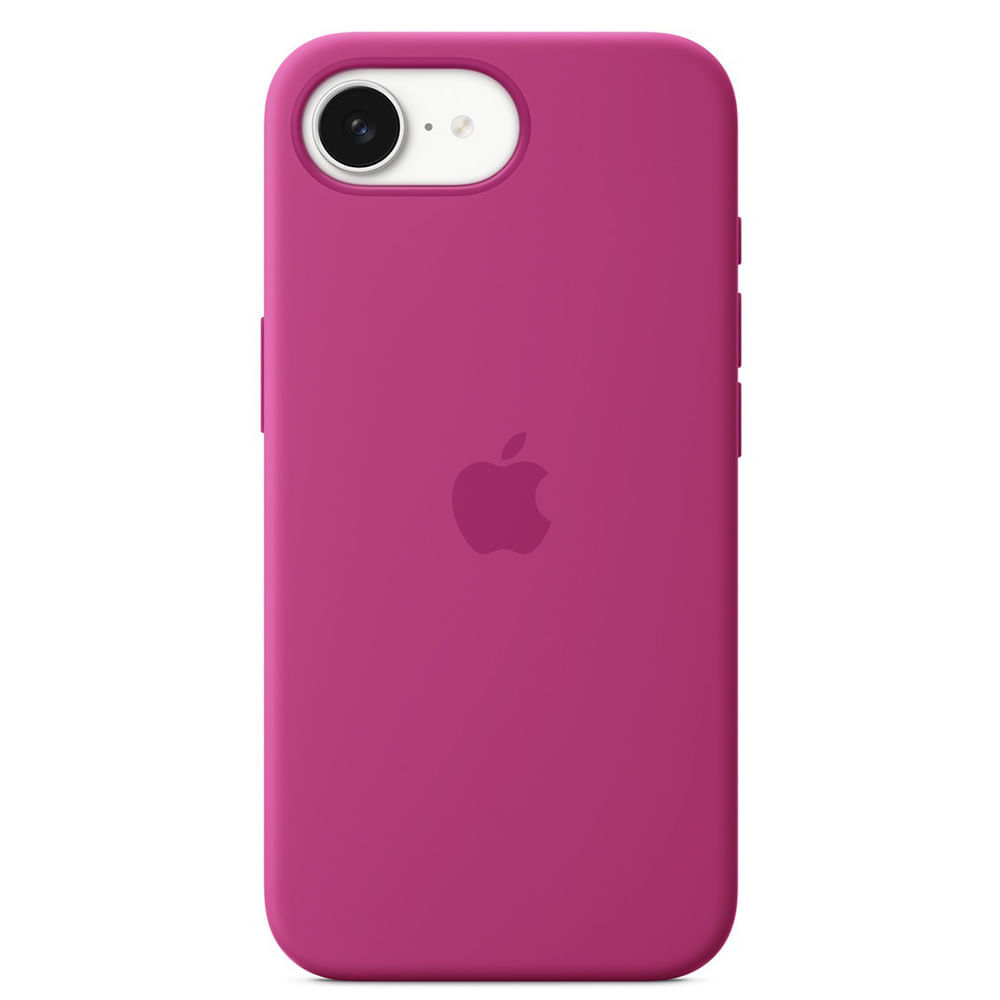 Miniatura Capa para iPhone 16e de Silicone Fúcsia - Apple - MD3W4ZM/A