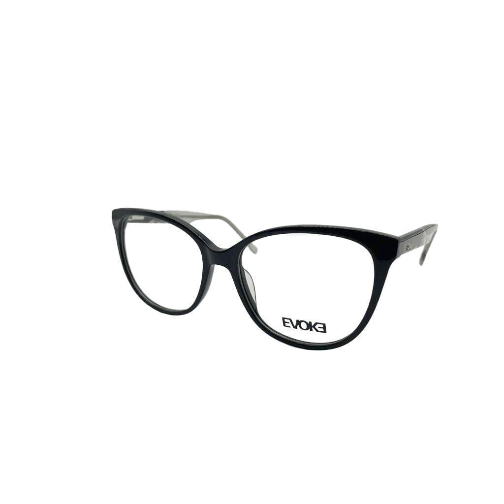 Miniatura Armação De Grau Óculos Evoke 1003498 Preto Evk Rx60