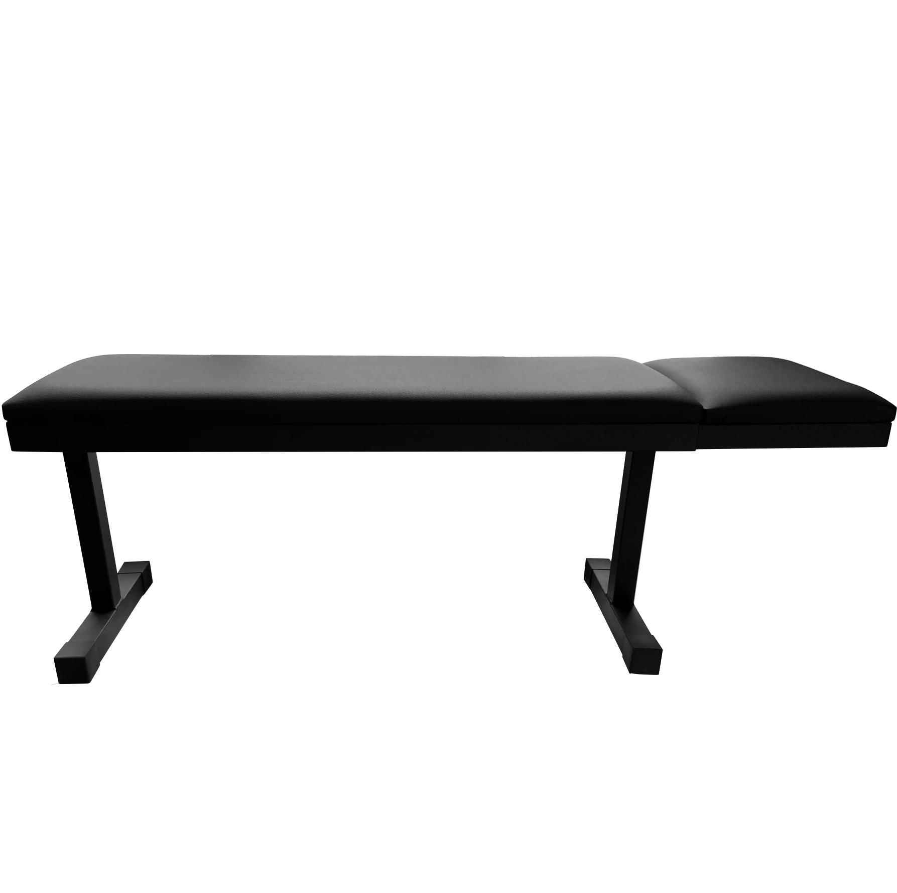 Miniatura Banco Fitness De Academia Para Exercícios Físicos Preto - Iron Health Equipamentos Espo. - banco reto