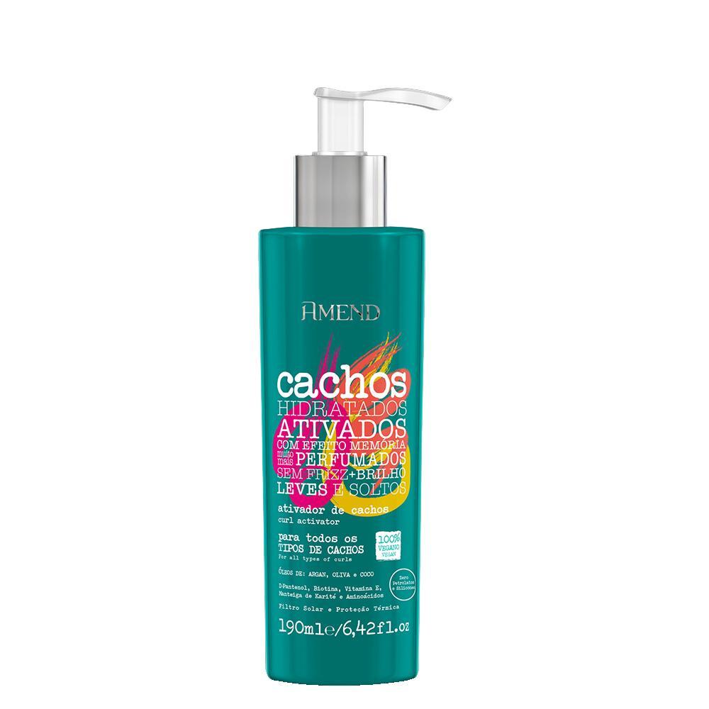 Miniatura Kit Amend Cachos Nutridos Shamp Condic Ativad Mascara E Oleo