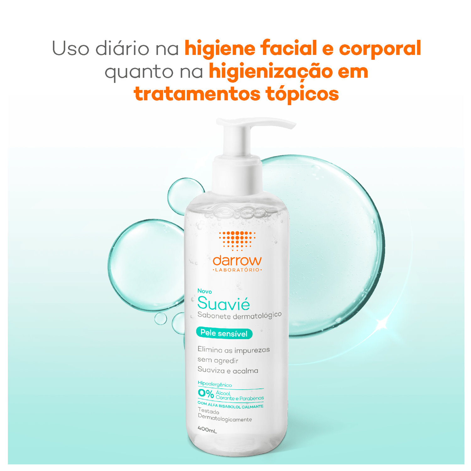 Darrow Suavié - Sabonete Líquido Facial 400ml