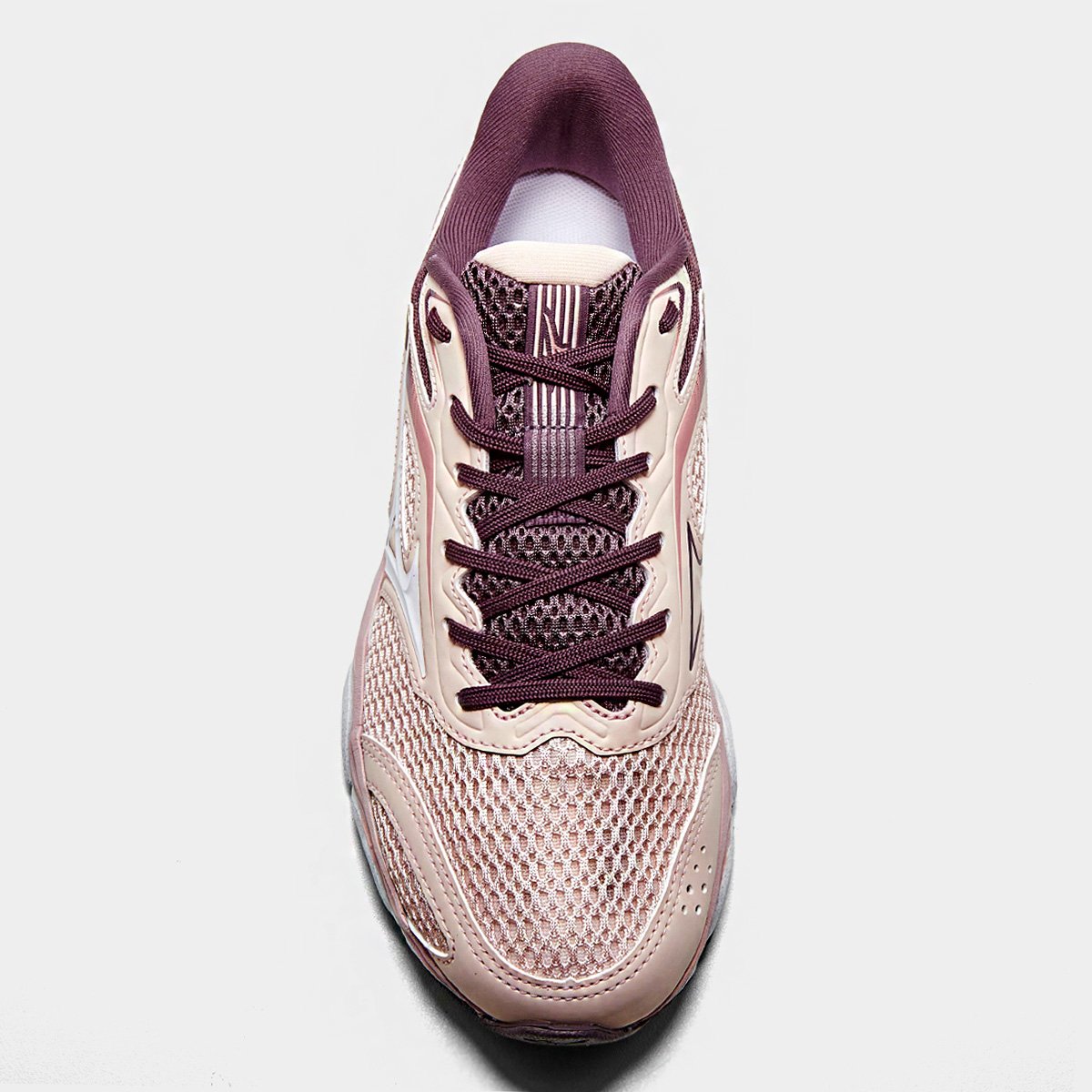 Miniatura Tênis Mizuno Hawk 5 Feminino Rosa+Vinho - 34