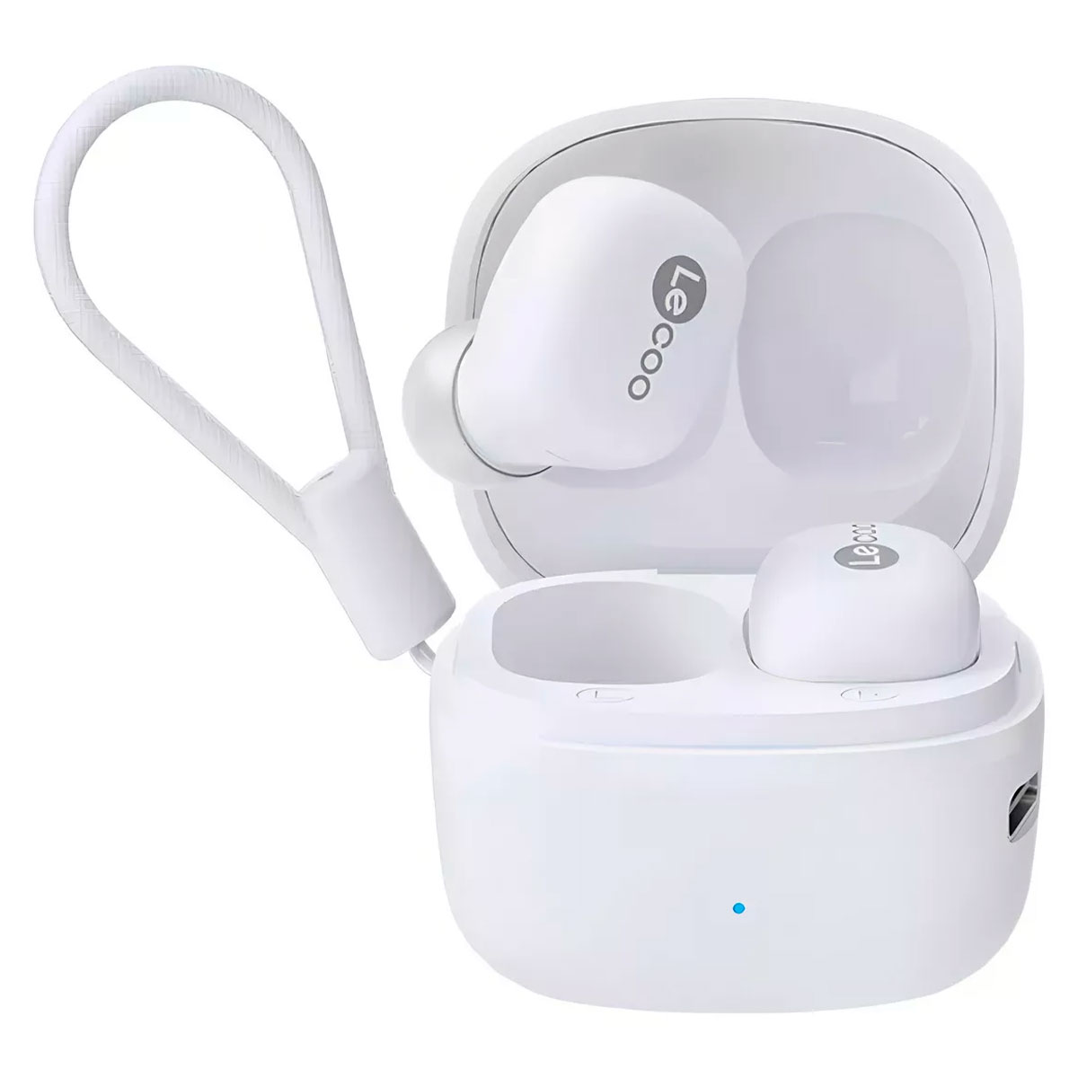 Miniatura Fone Bluetooth BT05, Lecoo, Branco - EW301WH
